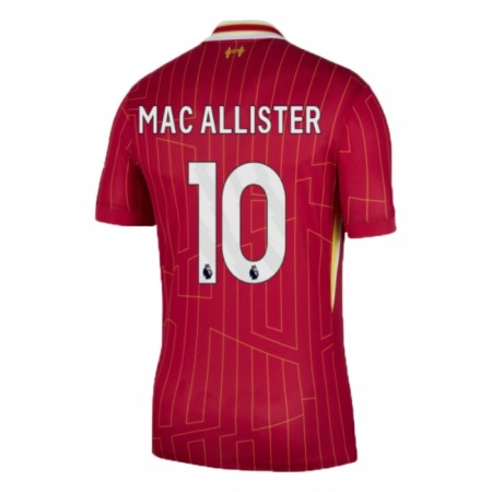 Camisetas Liverpool Mac Allister 10 Primera 2024-25 - Hombre